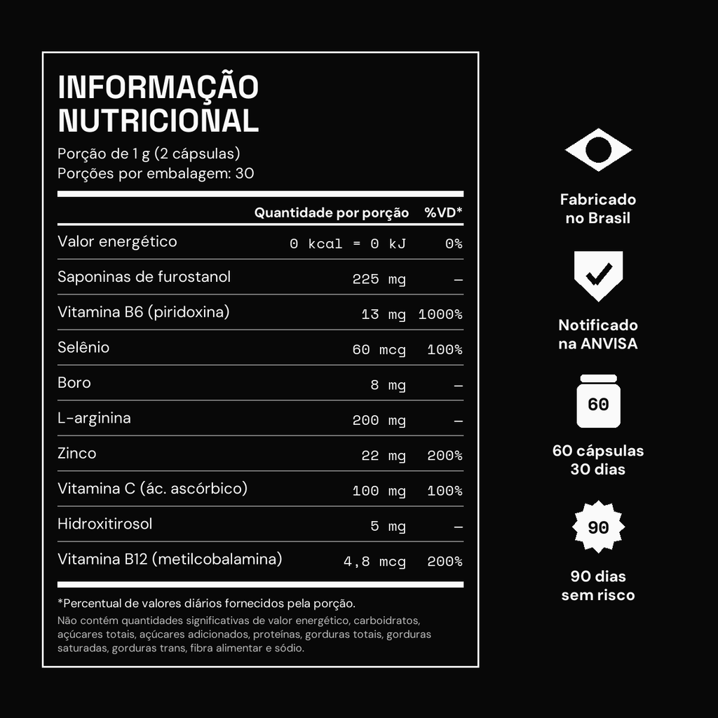 FORJA | Suplemento Alimentar com 9 ativos