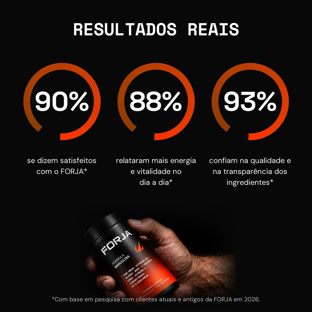 FORJA | Suplemento Alimentar com 9 ativos