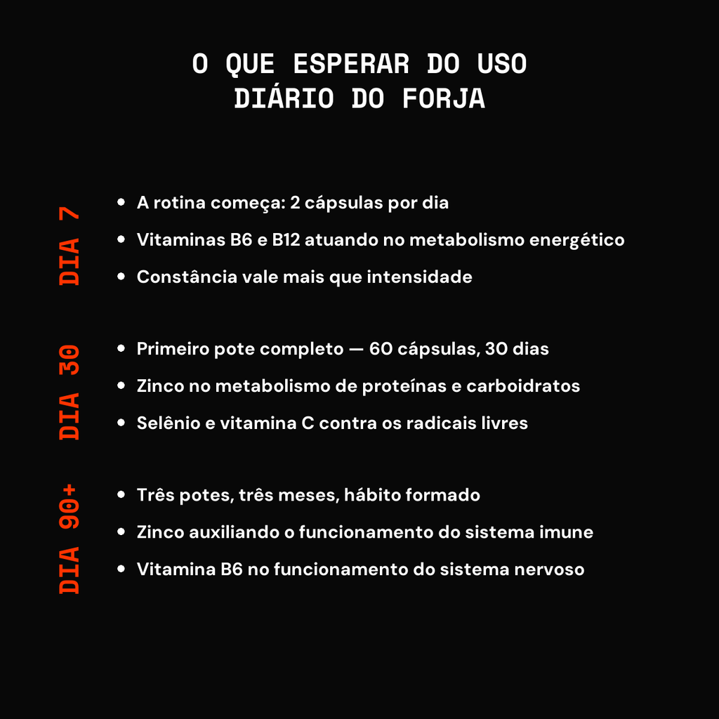 FORJA | Suplemento Alimentar com 9 ativos